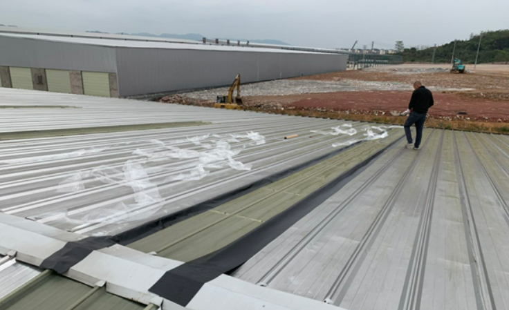 淮阴厂房屋面防水维修案例